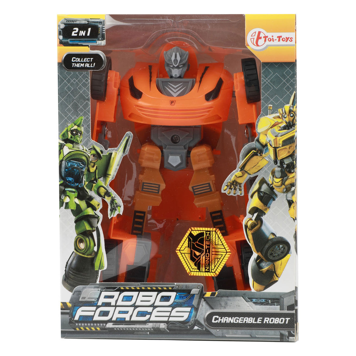 Les Roboforces changent de super voiture robot
