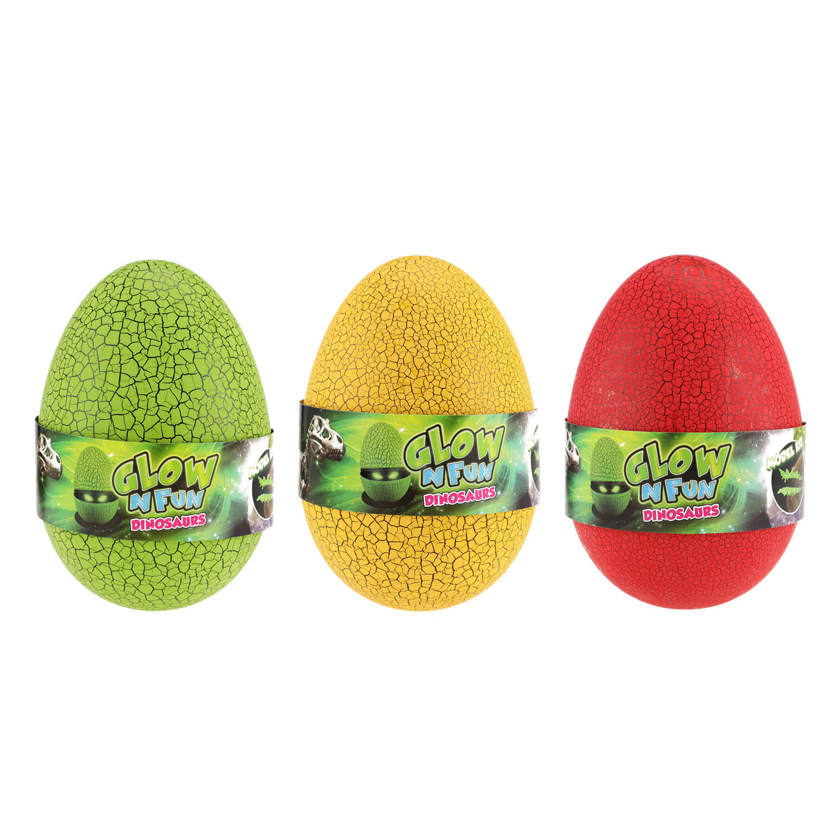 Toi-toys brille dans le noir œuf surprise de dinosaure