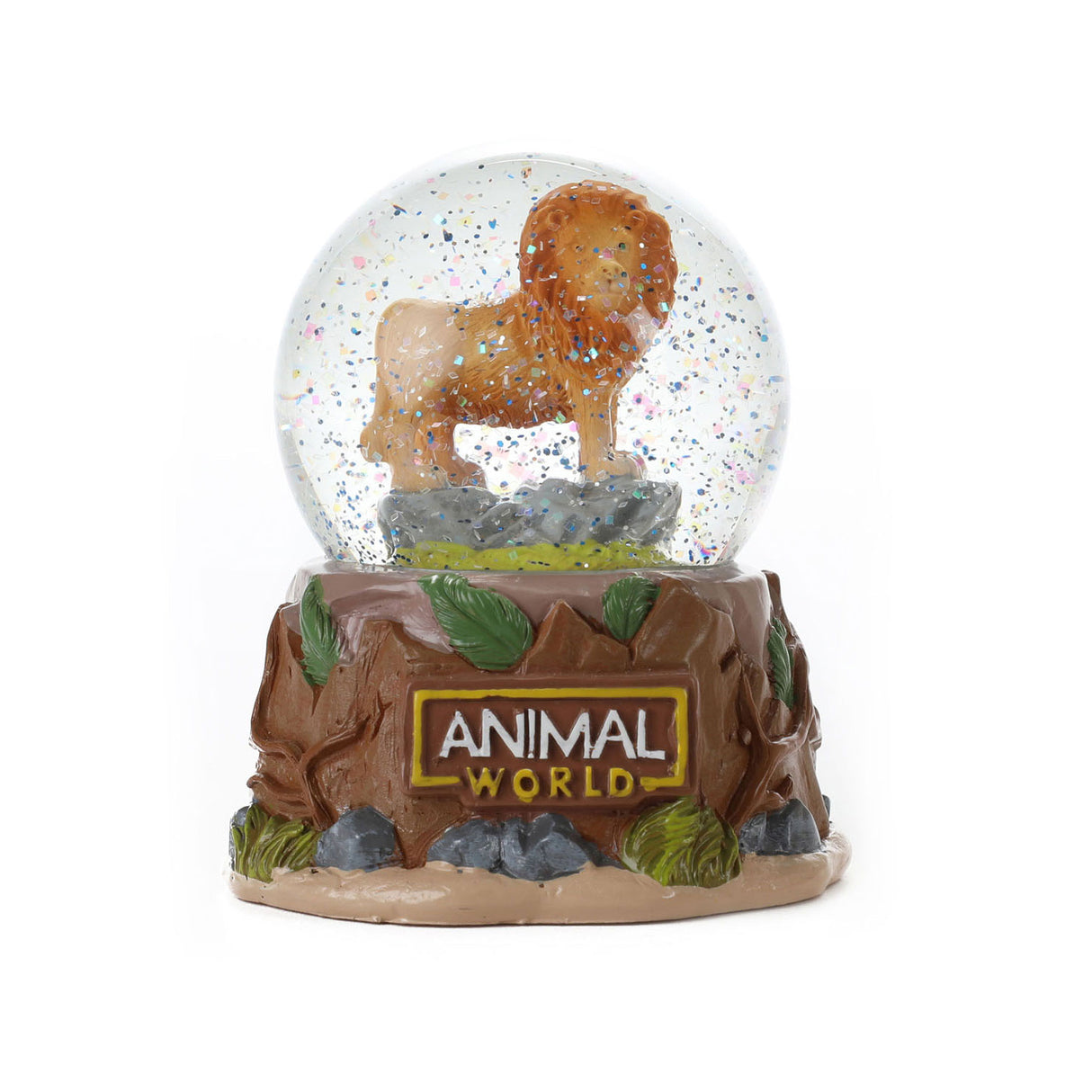 Toi-toys boule à neige du monde animal animal sauvage