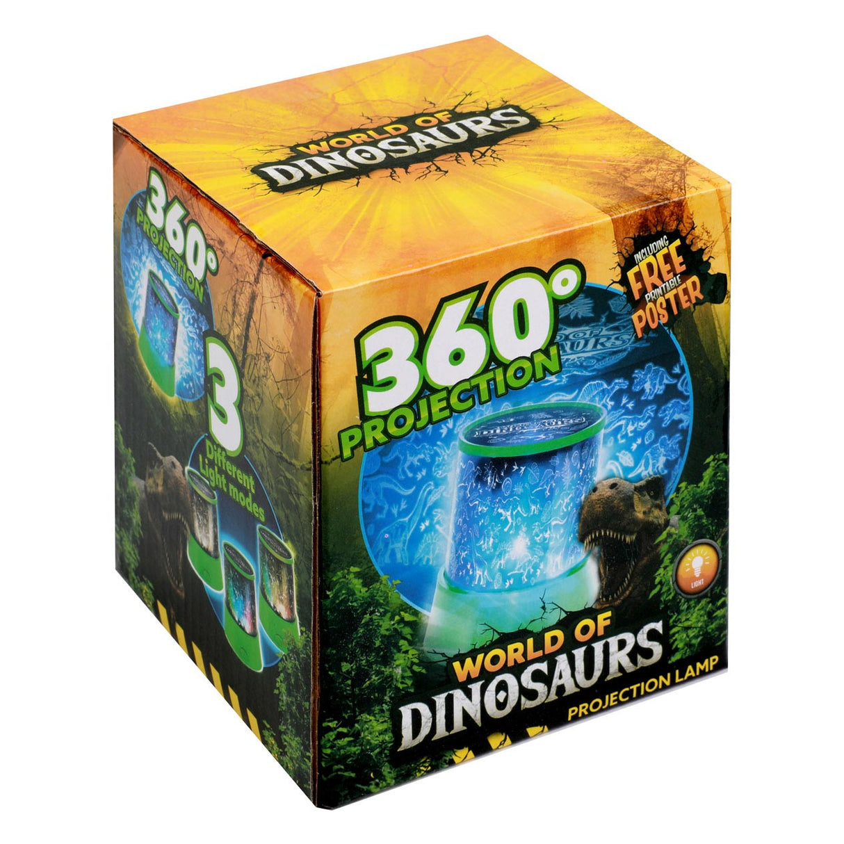 Lampe de projection du monde des dinosaures Dino