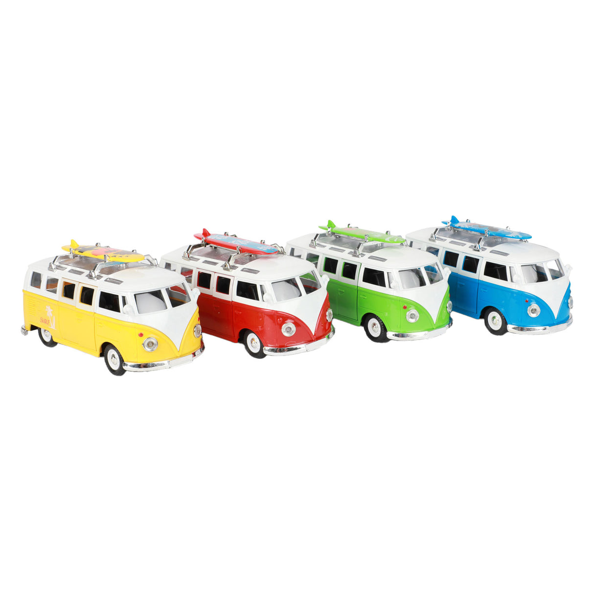 Bus rétro de TOI-TOI-TOYS avec lumière et son