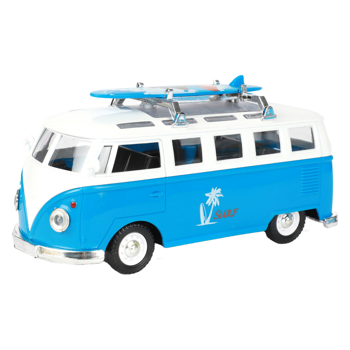 Bus rétro de TOI-TOI-TOYS avec lumière et son