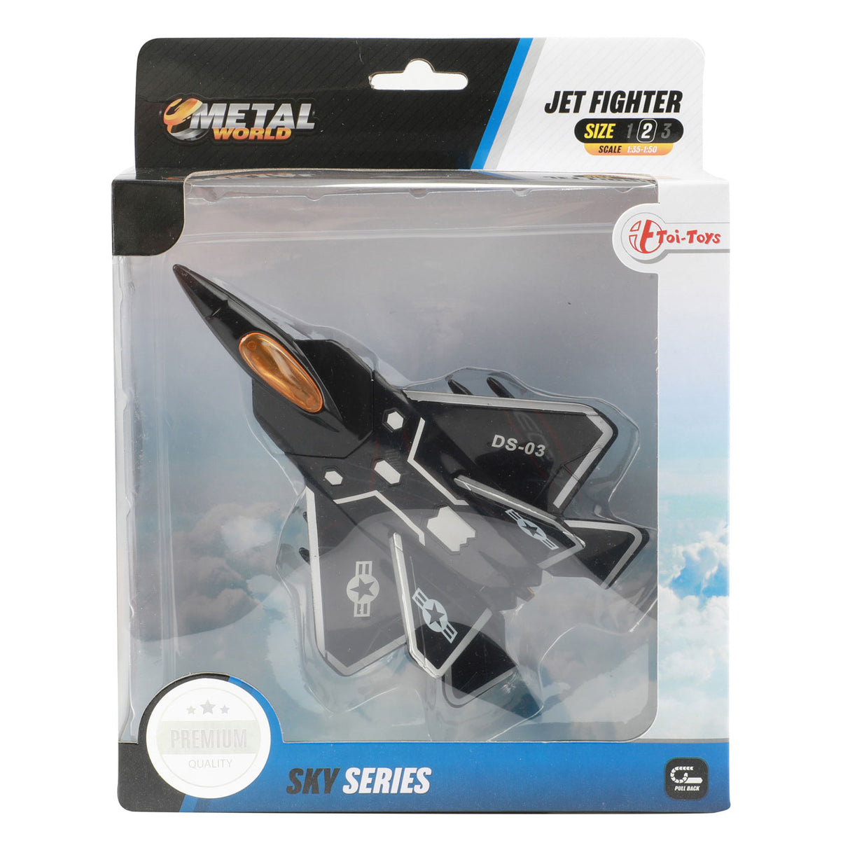 Avion de combat à retrait Metalworld