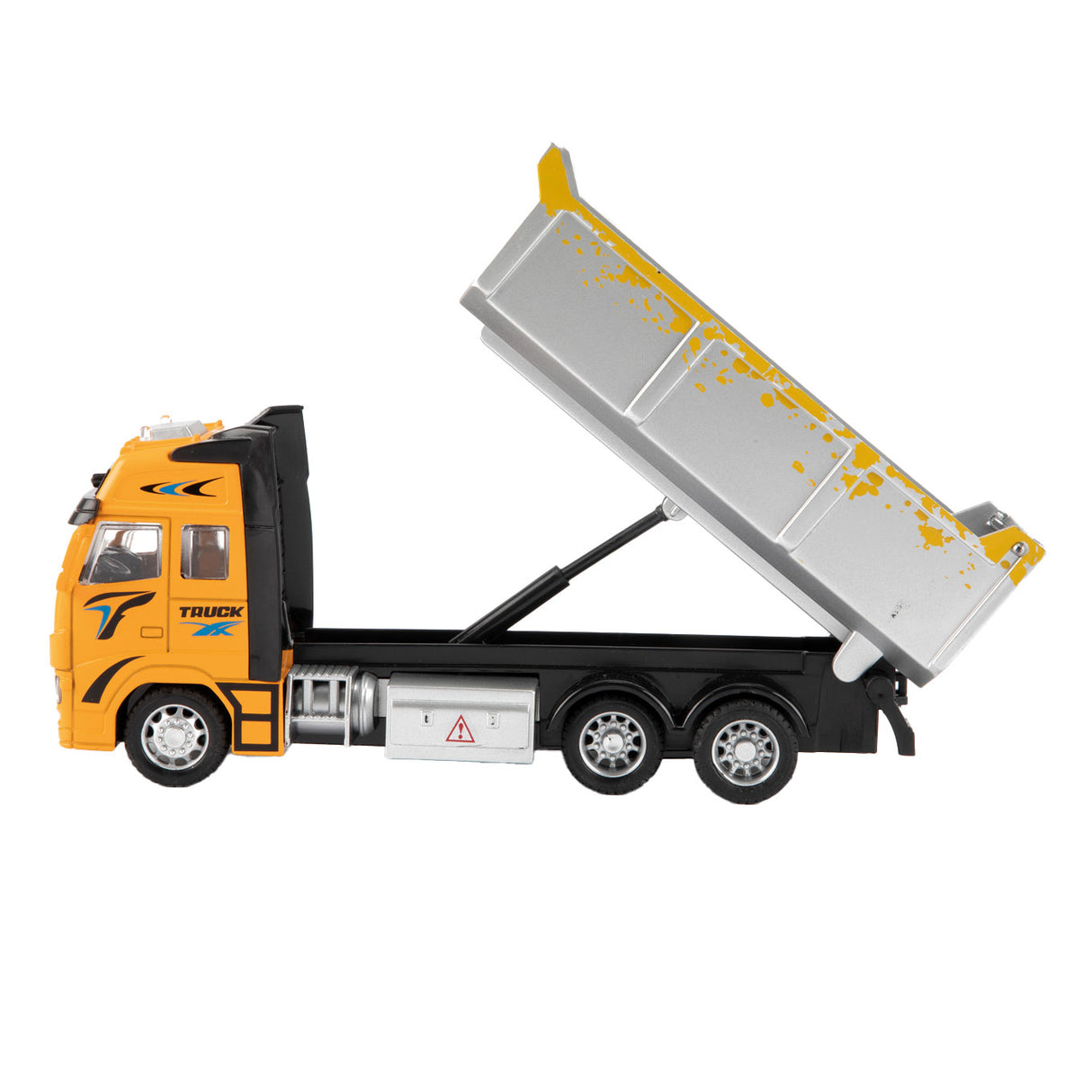 Toi-toys camion benne orange 12 cm