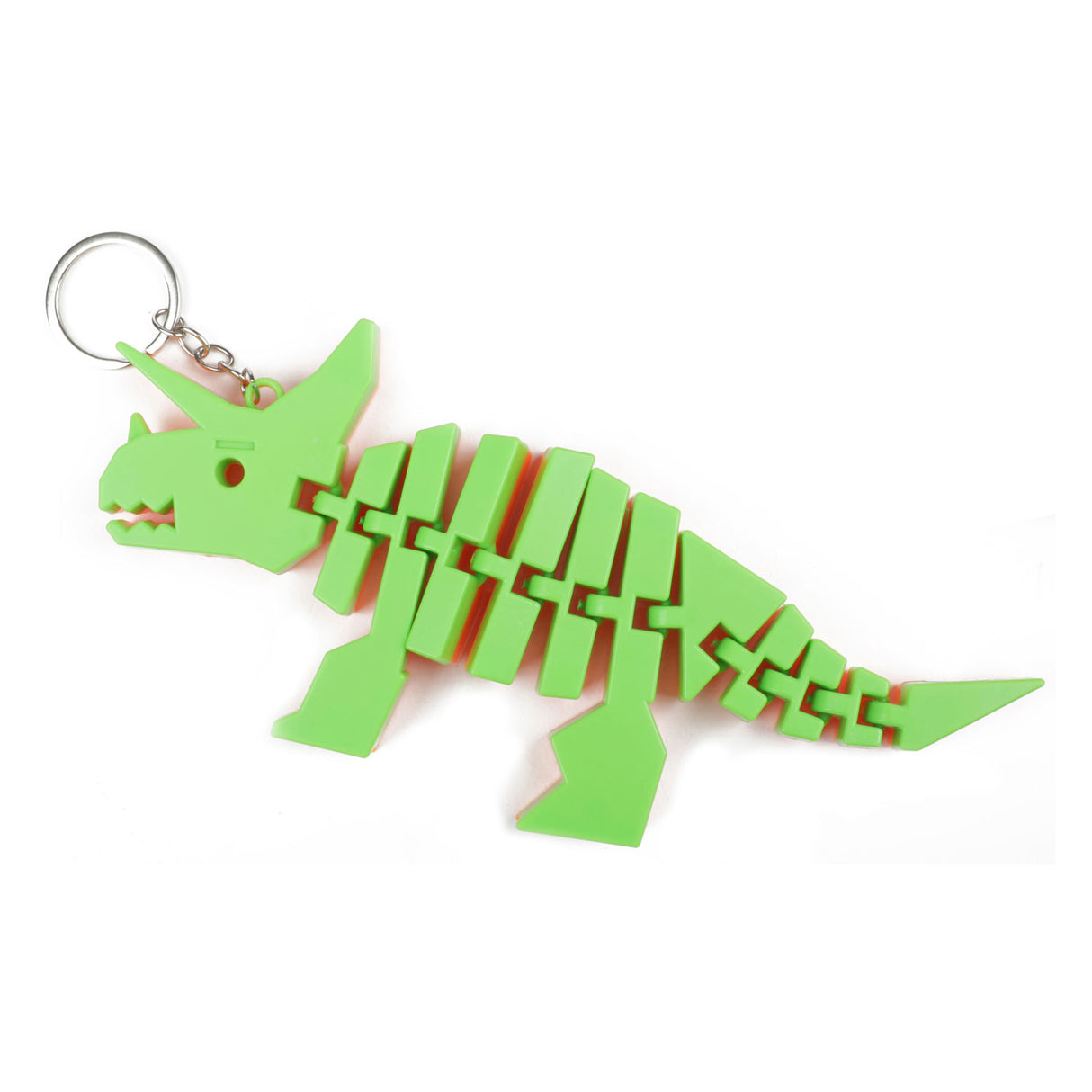 Porte-clés du monde des dinosaures, os de dinosaure