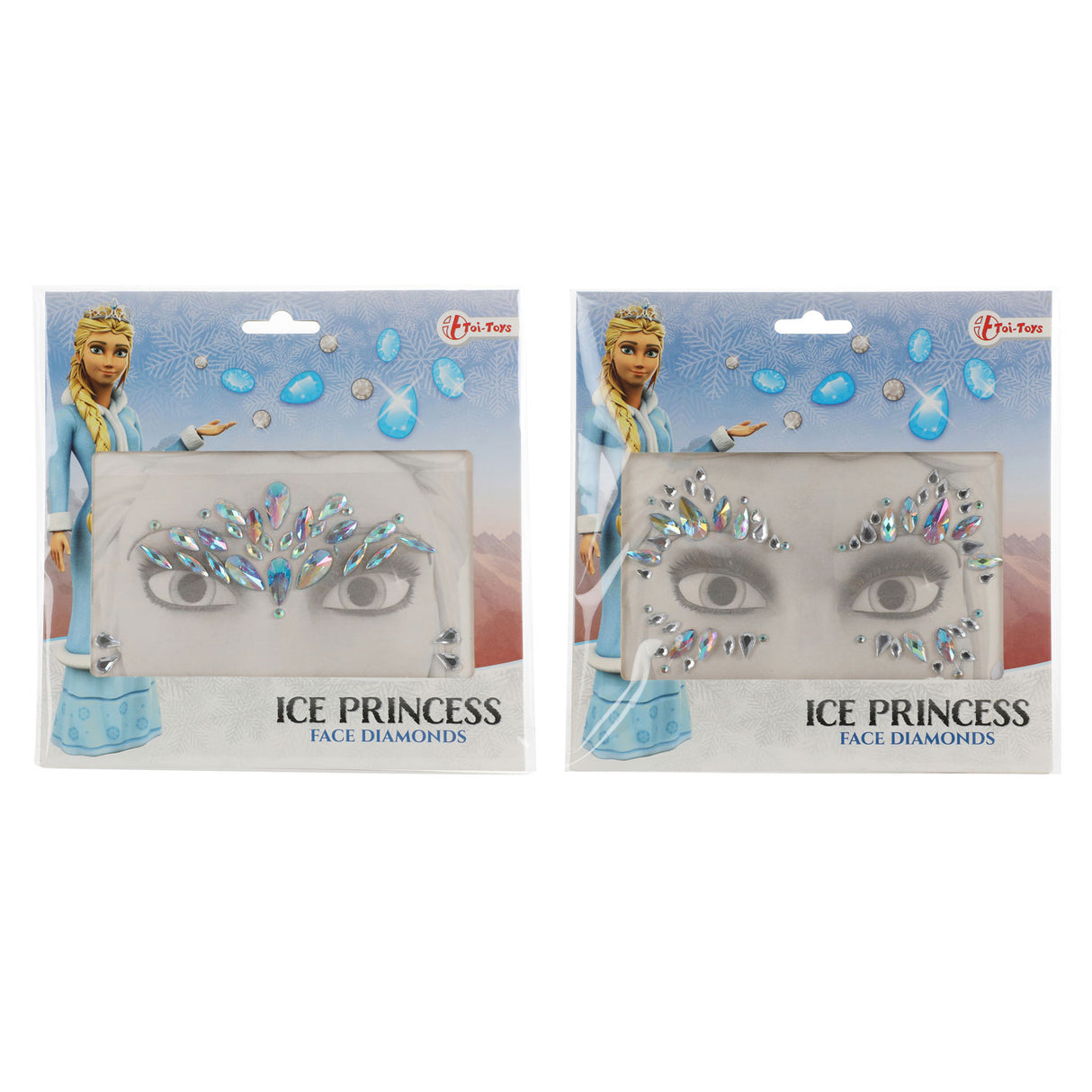 Toi-toys diamants du visage princesse des glaces