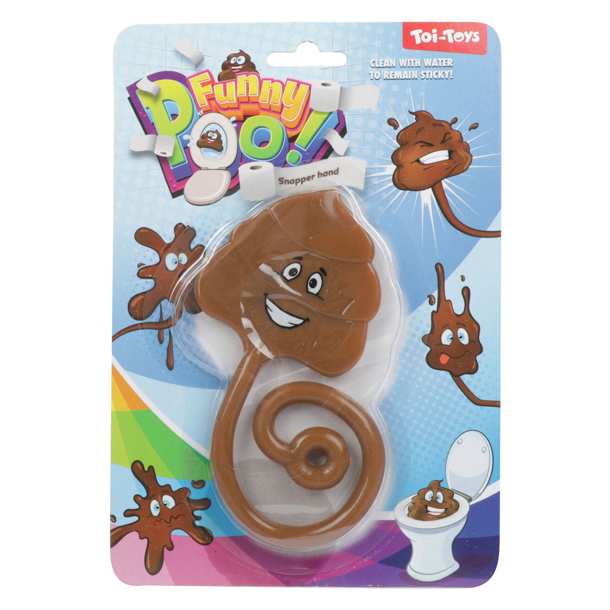 Toi-toys plaque de caca drôle d'étron qui rit