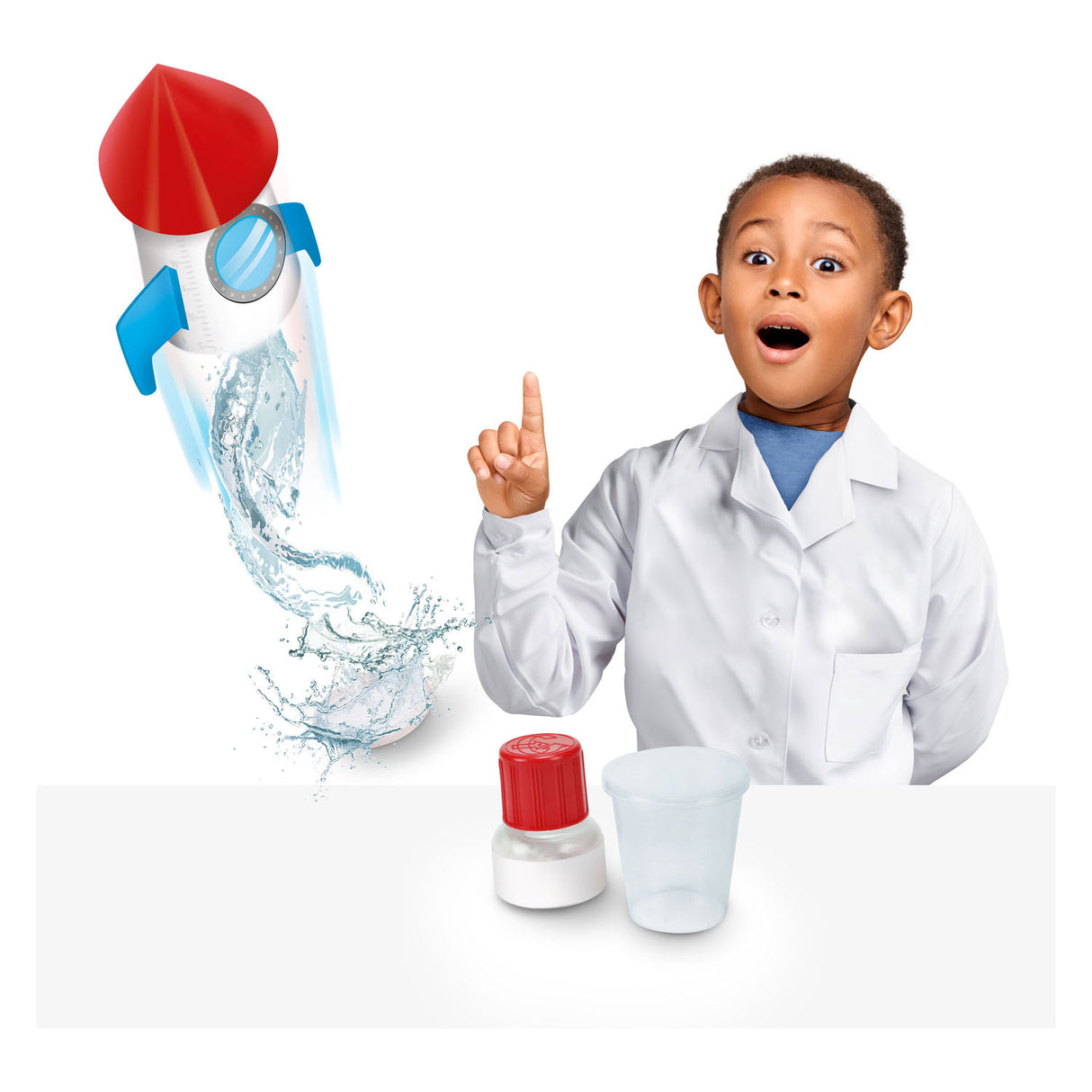 Expérience de découverte pour enfants - ensemble de fusées