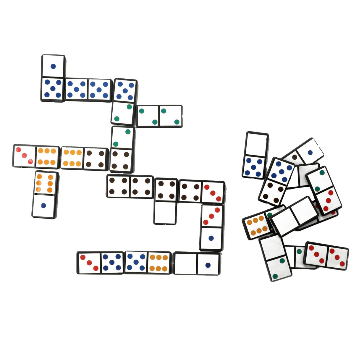 Jeu de dominos Toi-toys par numéro ou couleur