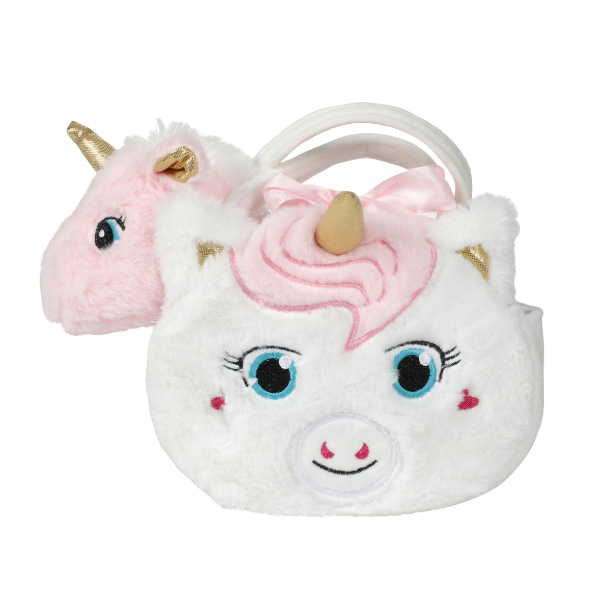 Licorne en peluche cheval de rêve dans un sac