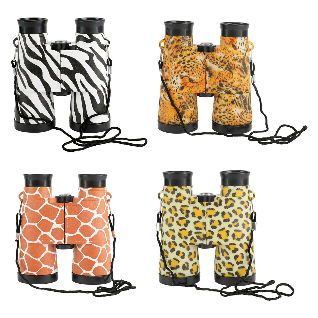 TOI-TOYS Animal World Binoculars avec imprimé animal