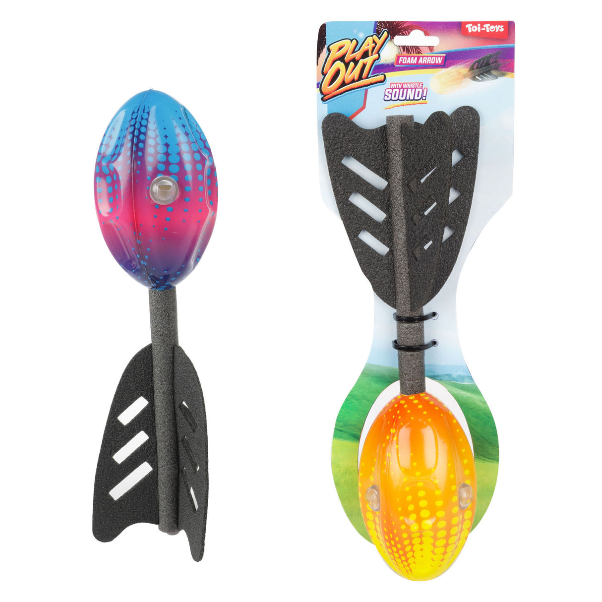 Flèche en mousse Toi-toys avec son de sifflet