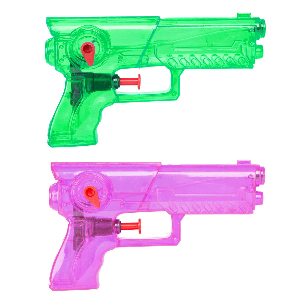 Toi-toys toi toys splash pistolet à eau transparent lot de 2 pièces 2 assortis