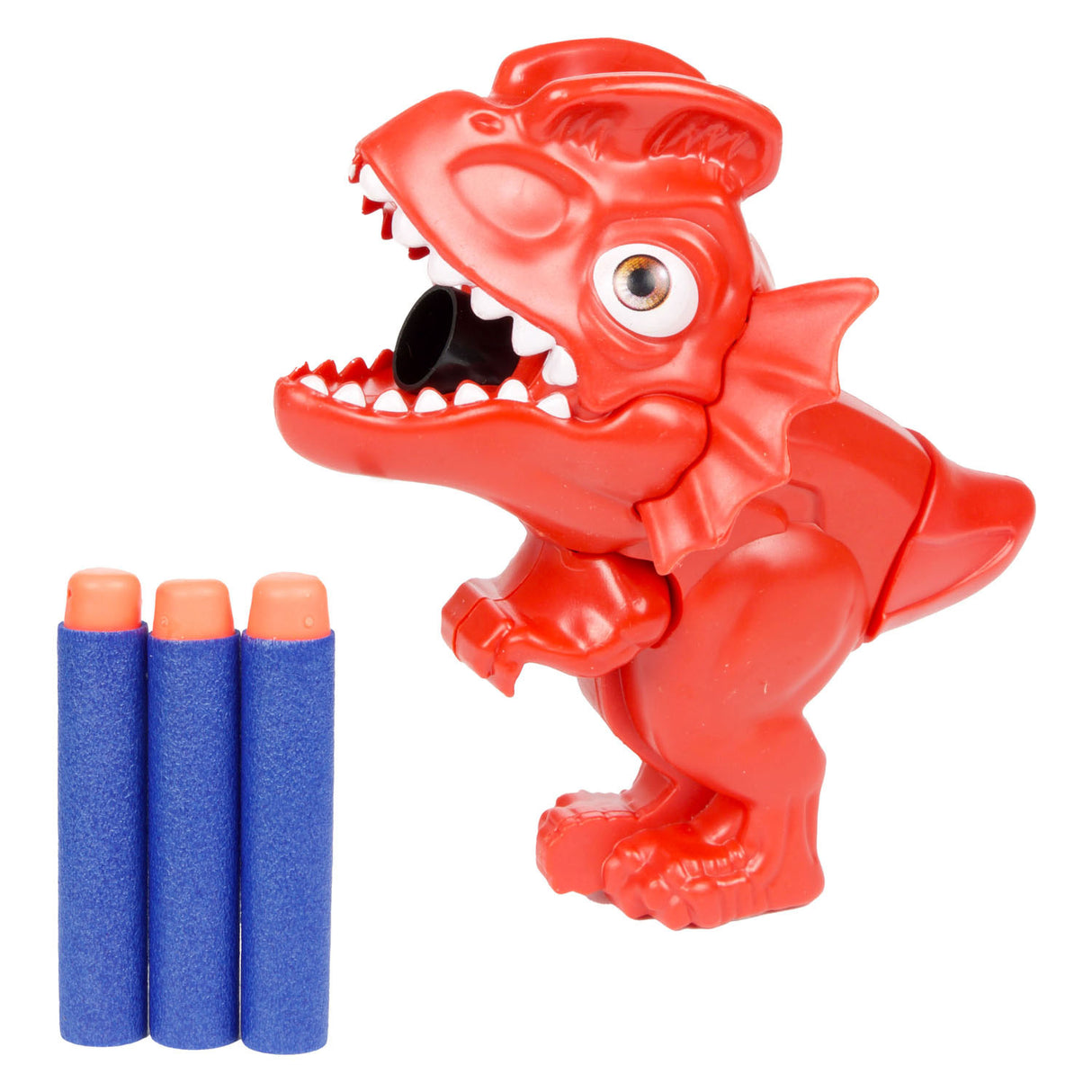 Monde des dinosaures mini dinopistool avec des flèches, 4dlg.