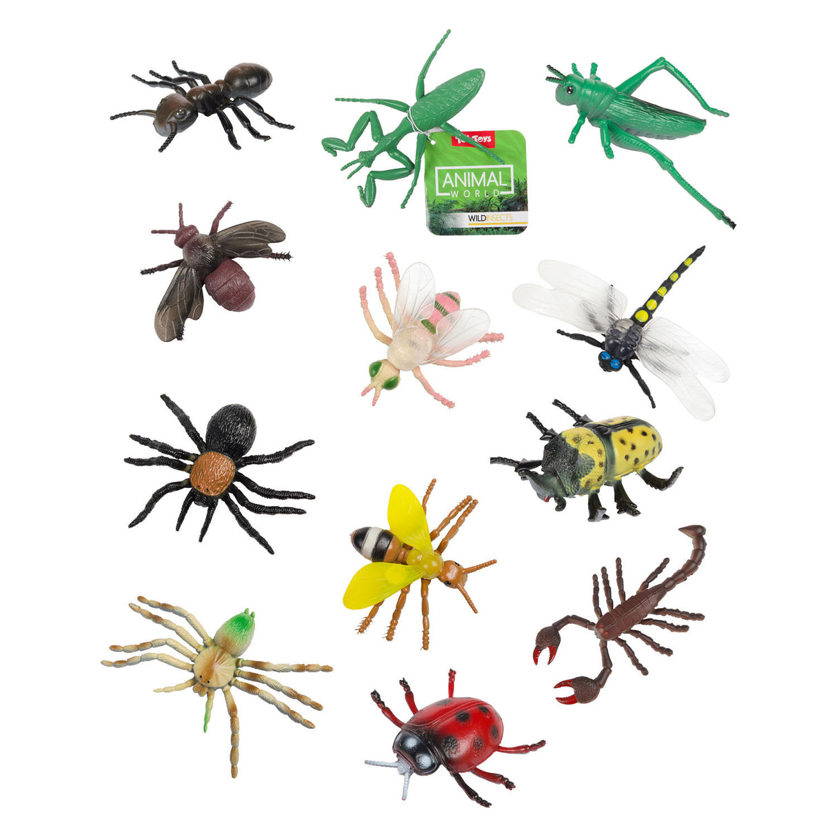 Toi-toys monde animal grand insecte effrayant
