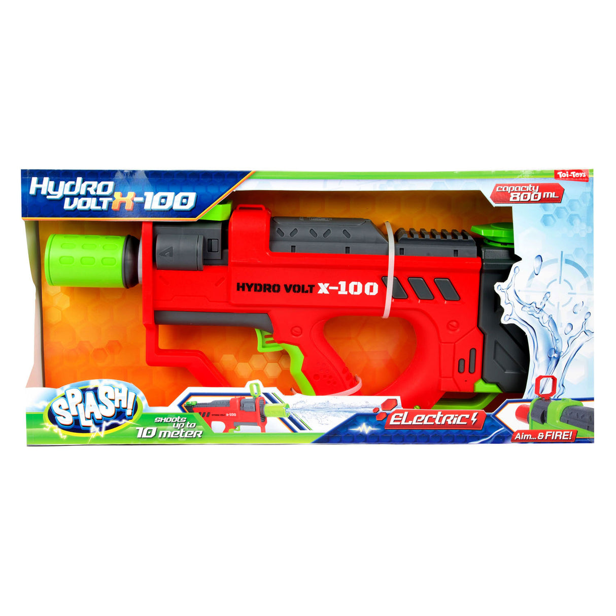 Pistolet à eau électrique Splash -blastaway- 2ass.
