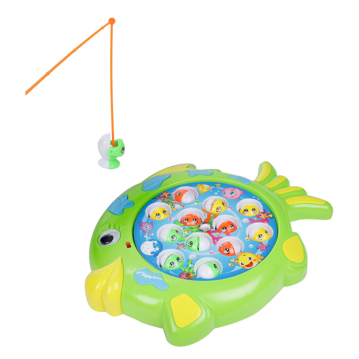 Toi-toys plateau tournant de jeu de pêche attraper le poisson avec le son