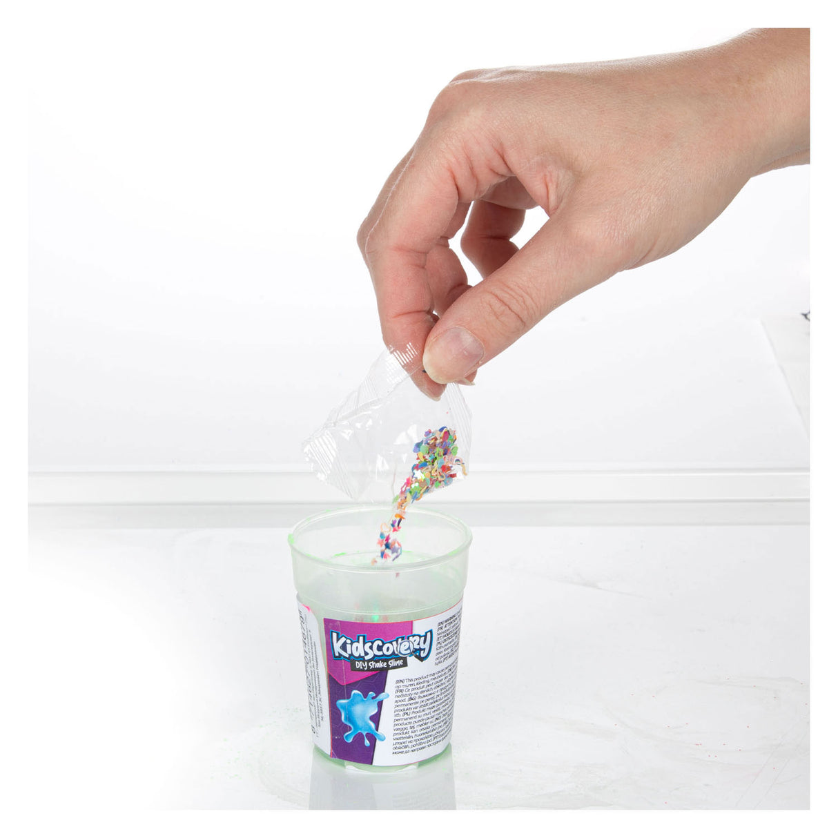 Kidscovery Science Slime Shake Confettis 6 assortis | 12 pièces