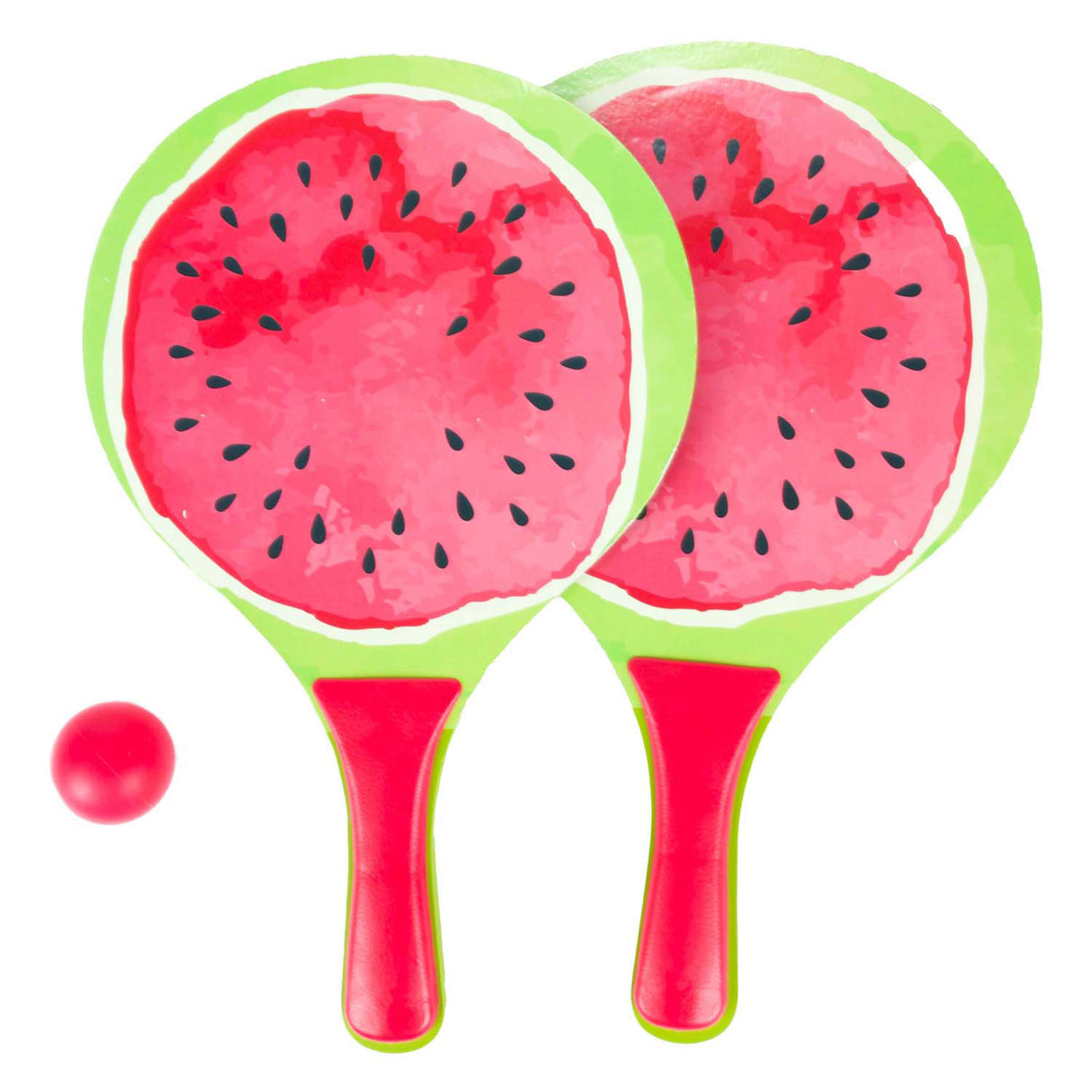 Toi-toys set de tennis de plage fruits, 3 pièces.