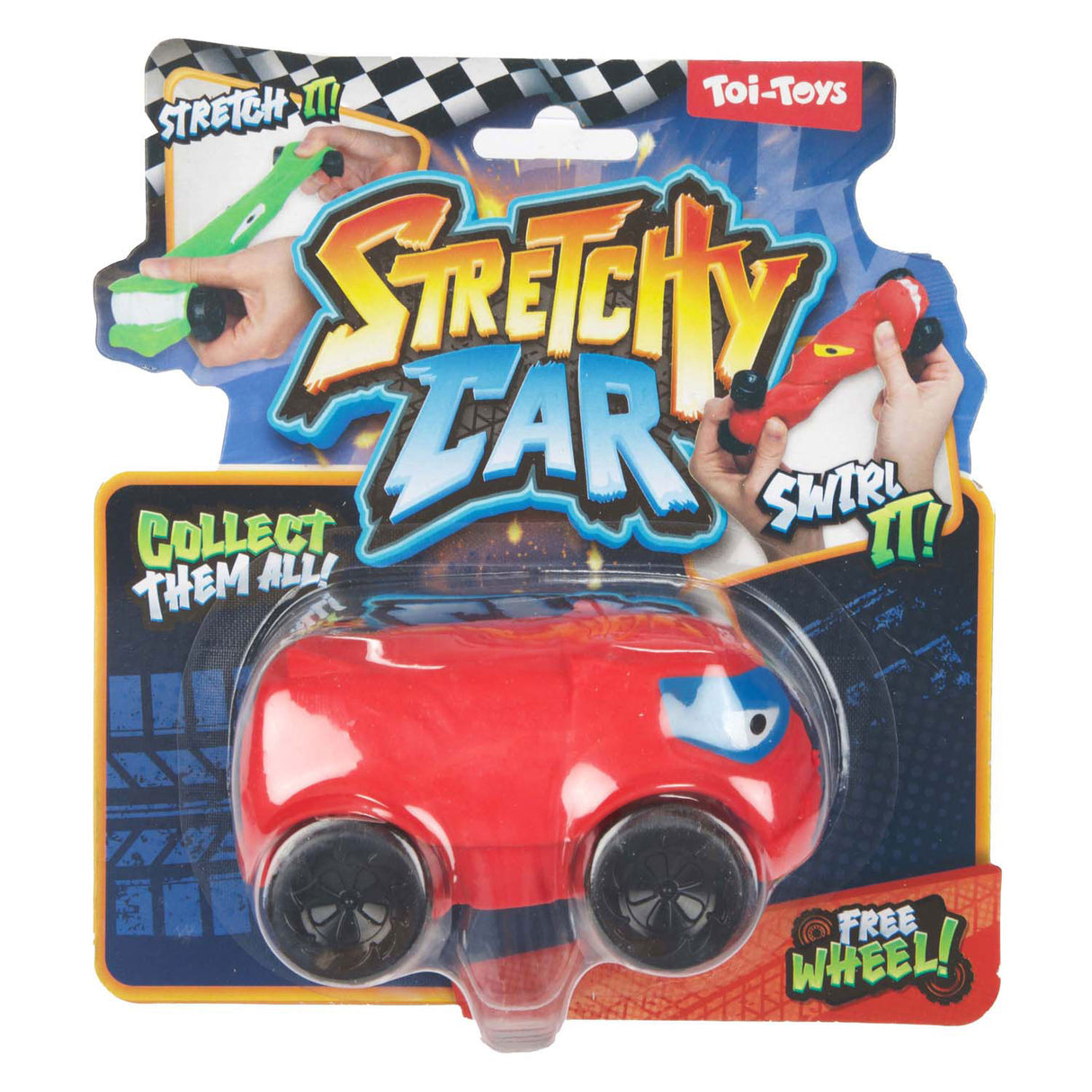 Toi-toys amusant pétrissage voiture morph monstre
