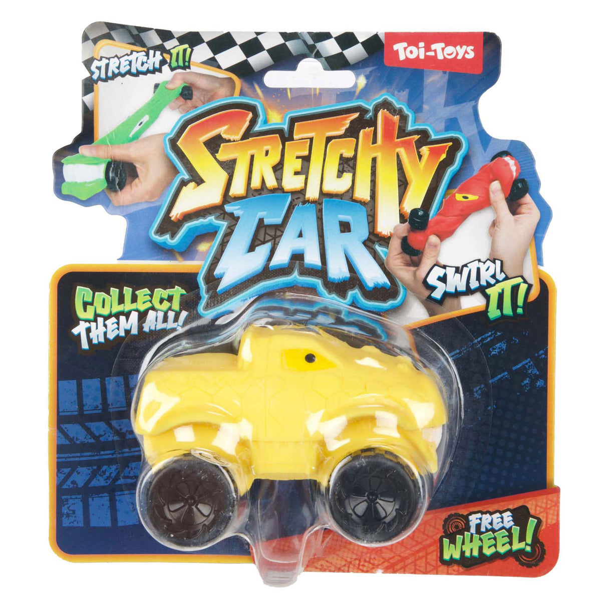 Toi-toys amusant pétrissage voiture morph monstre