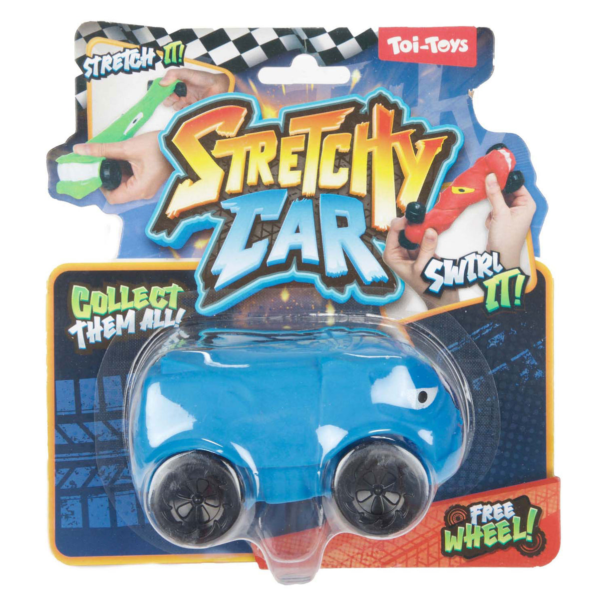 Toi-toys amusant pétrissage voiture morph monstre