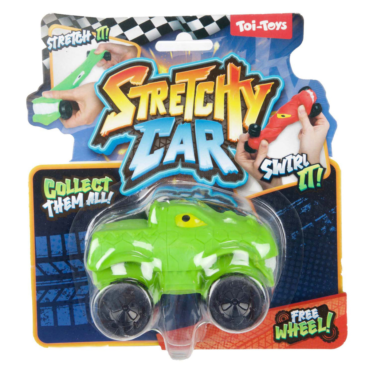 Toi-toys amusant pétrissage voiture morph monstre