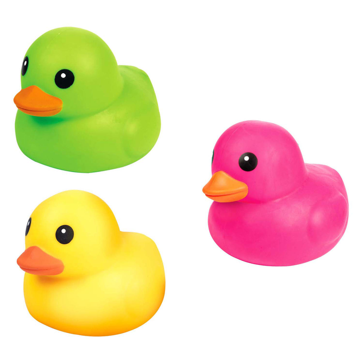 Toi-toys canard pétrisseur amusant xxl extensible, 15cm