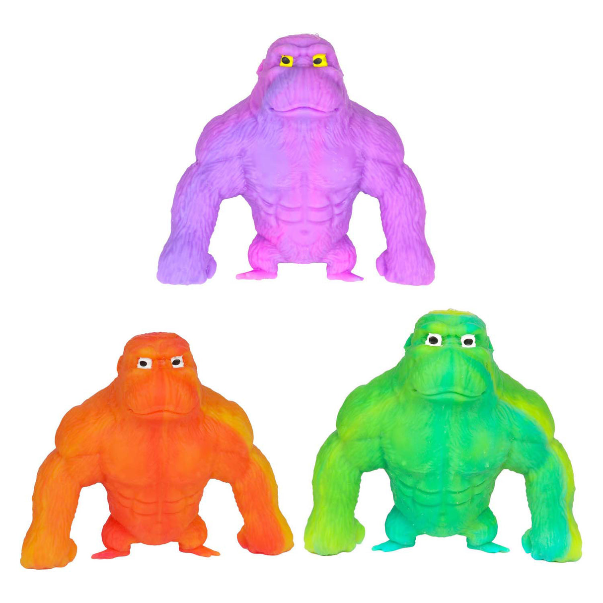 Toi-toys amusant pétrir gorille gros singe extensible, 200 grammes