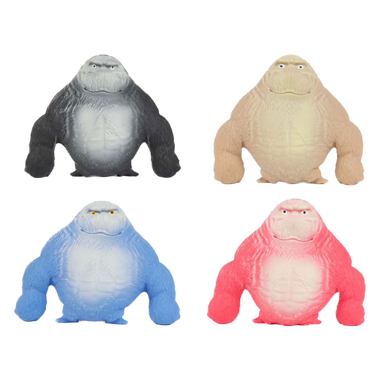 Toi-toys amusant pétrir gorille gros singe extensible, 850 grammes