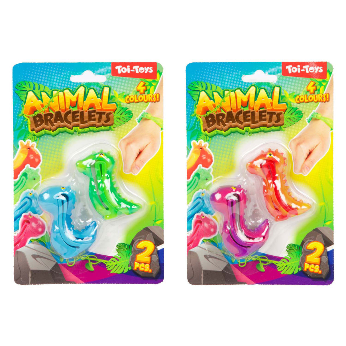Bracelet animal élastique amusant Toi-toys