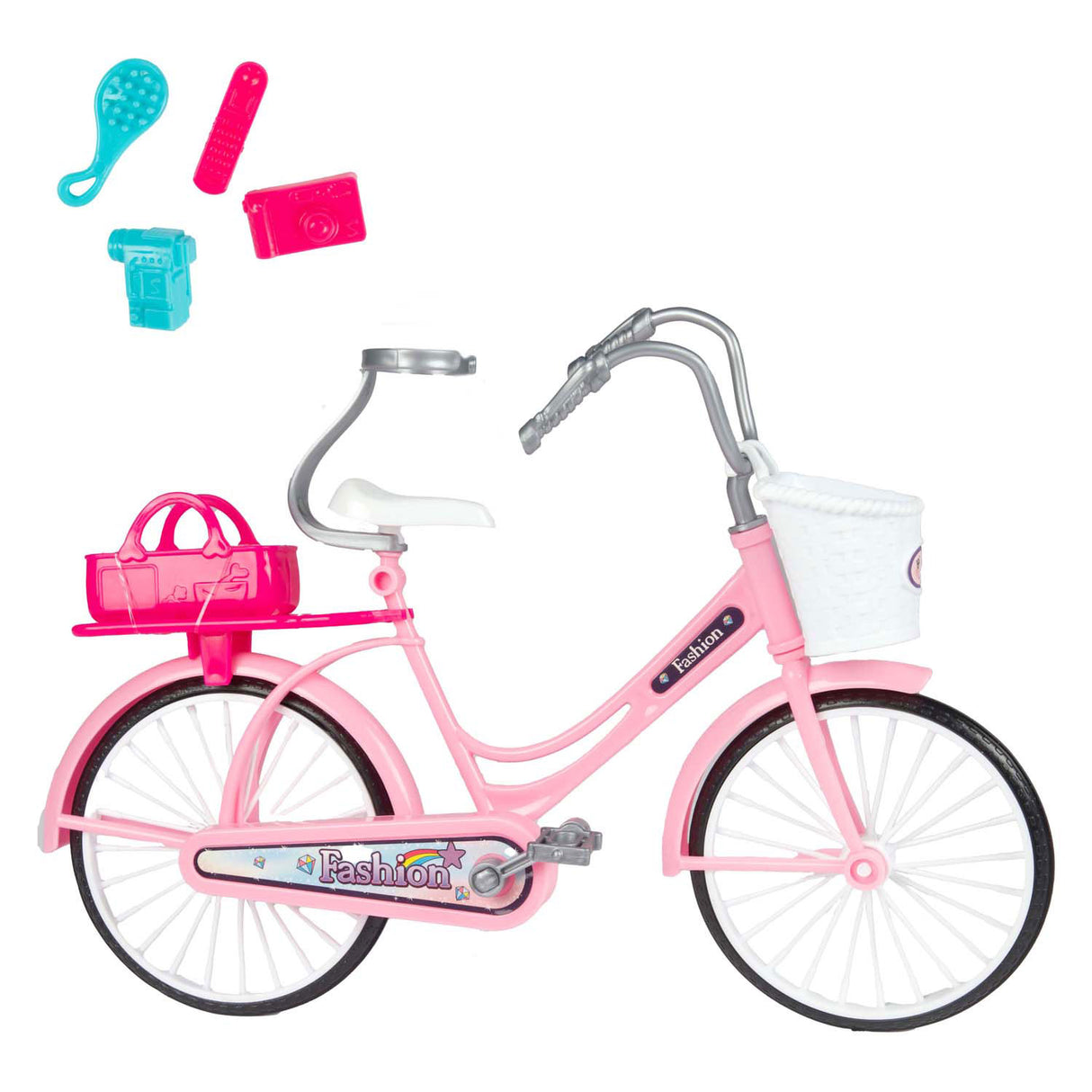 Toi Toys - Lauren, poupée adolescente à vélo