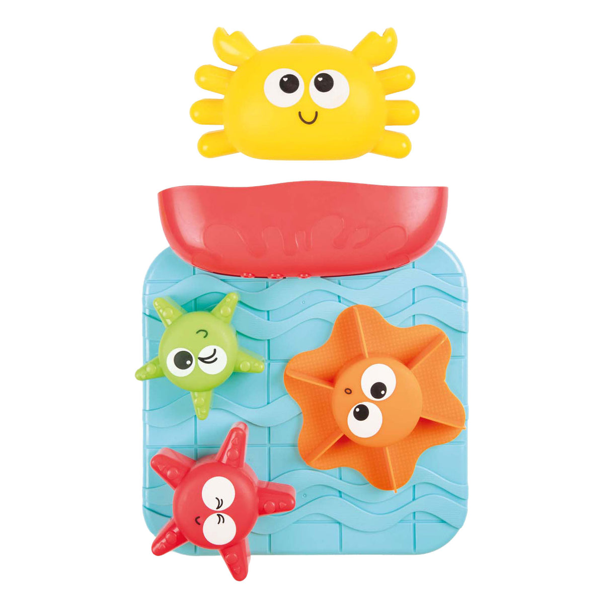Toi-toys petites étoiles jouets de bain moulin à eau crabe