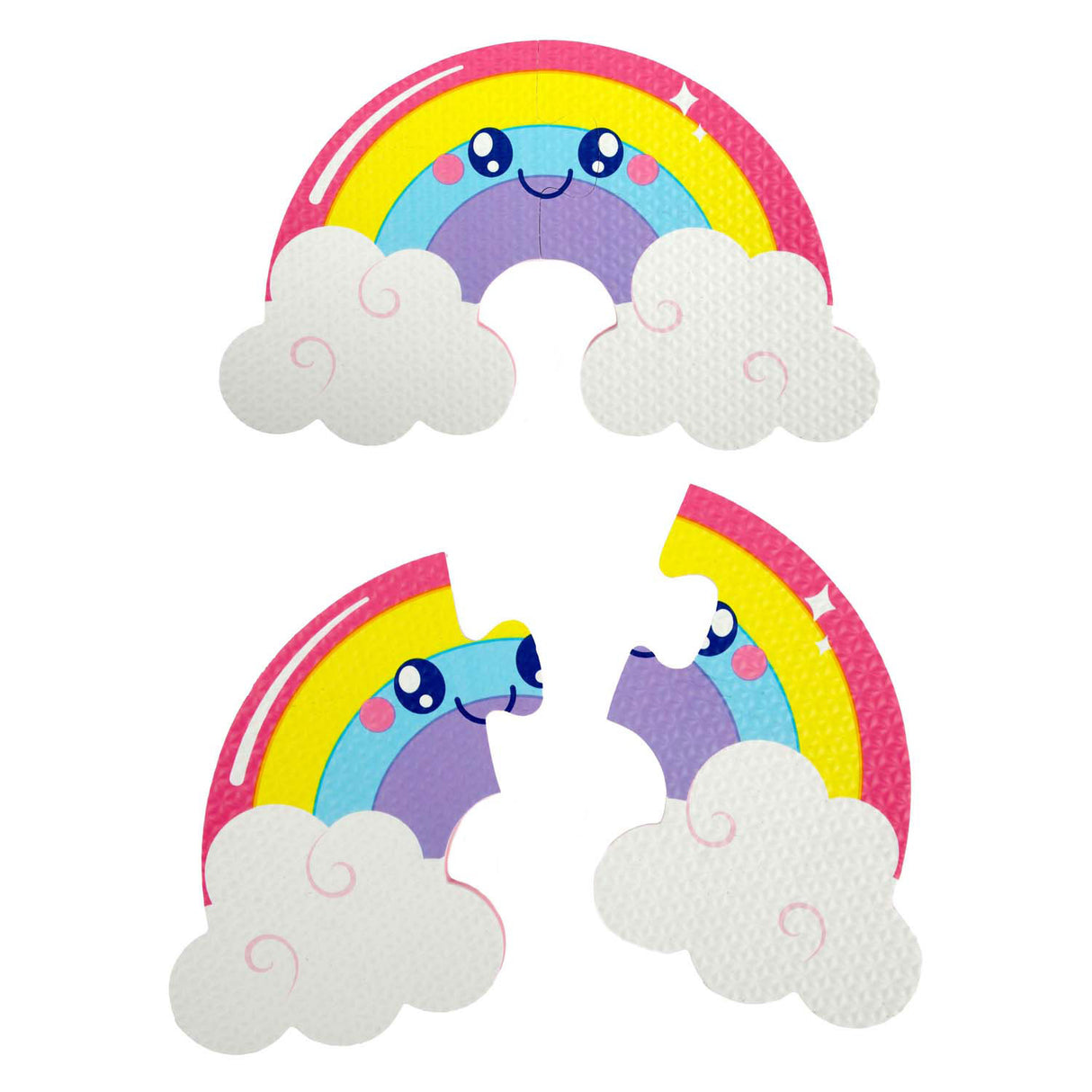Toi-toys petites étoiles puzzle de sol en mousse licorne, 36 pcs.