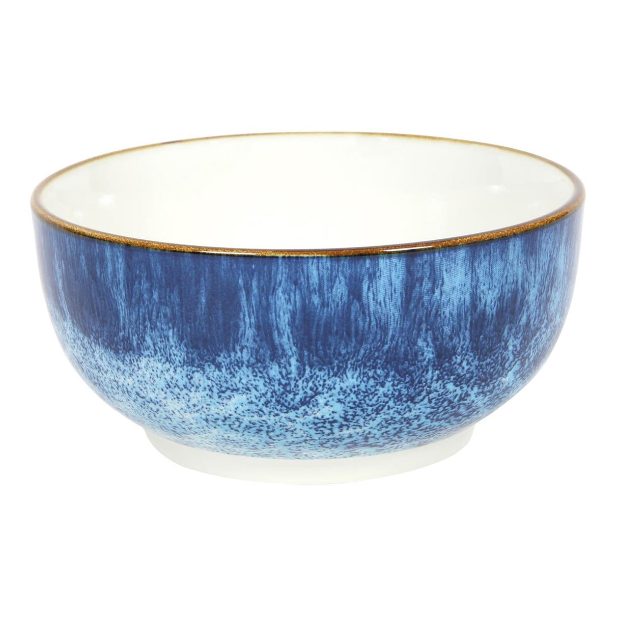 Bol ø14cm vernis réactif bleu 6 pcs