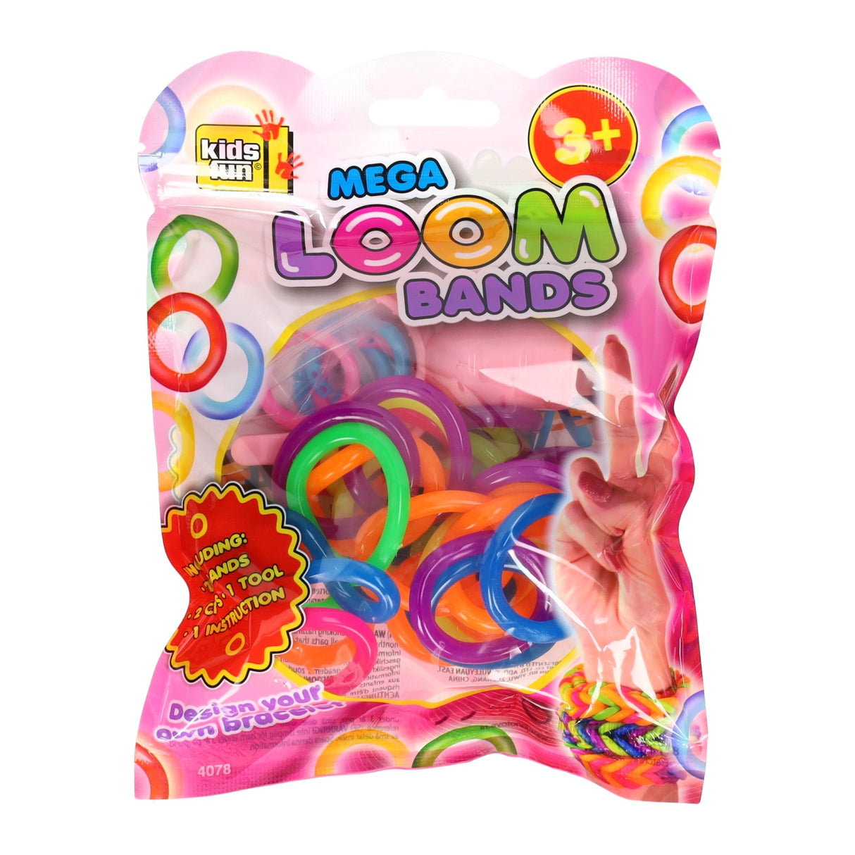 Méga set de métier à tisser, 28 pcs.