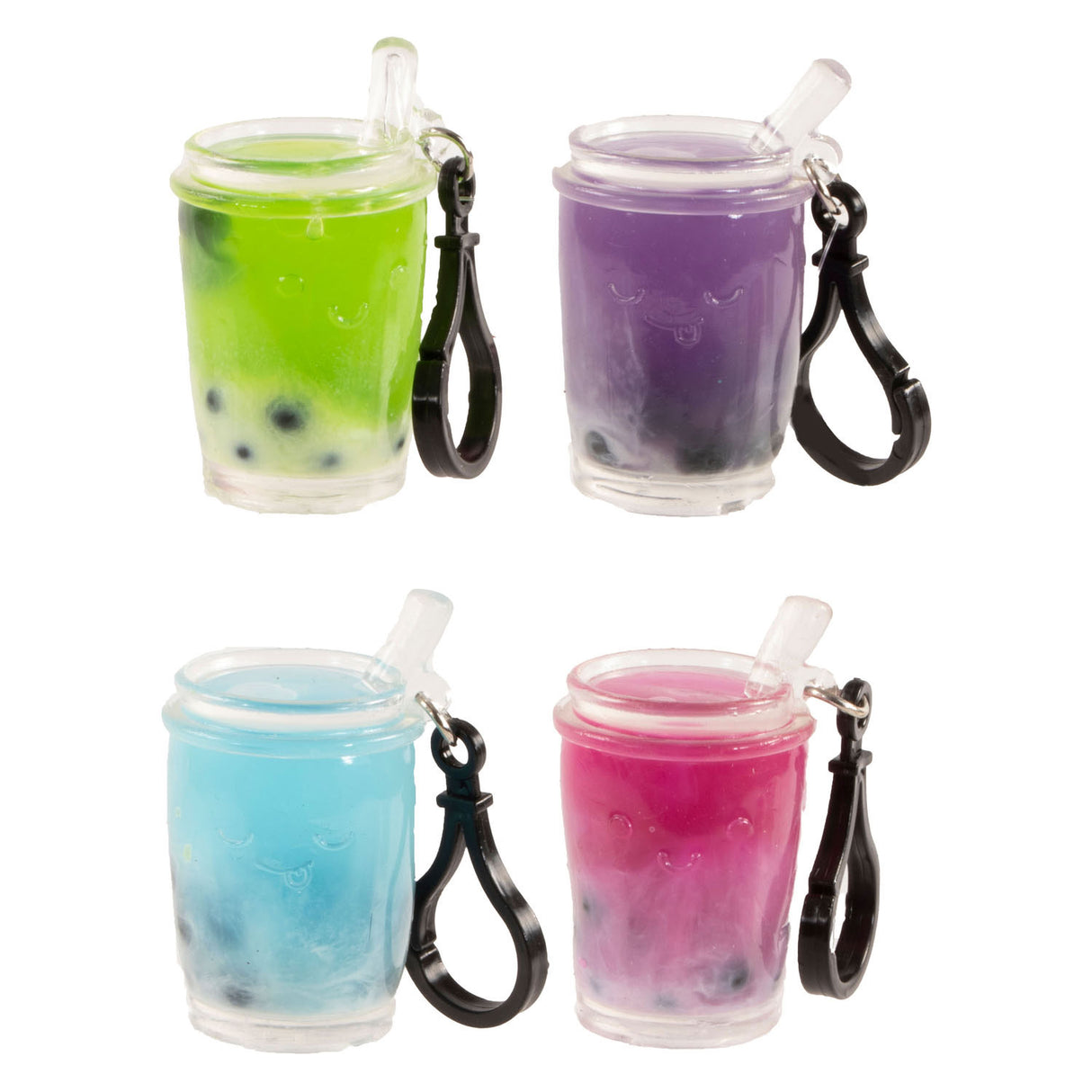 Pressez le porte-clés bubble tea