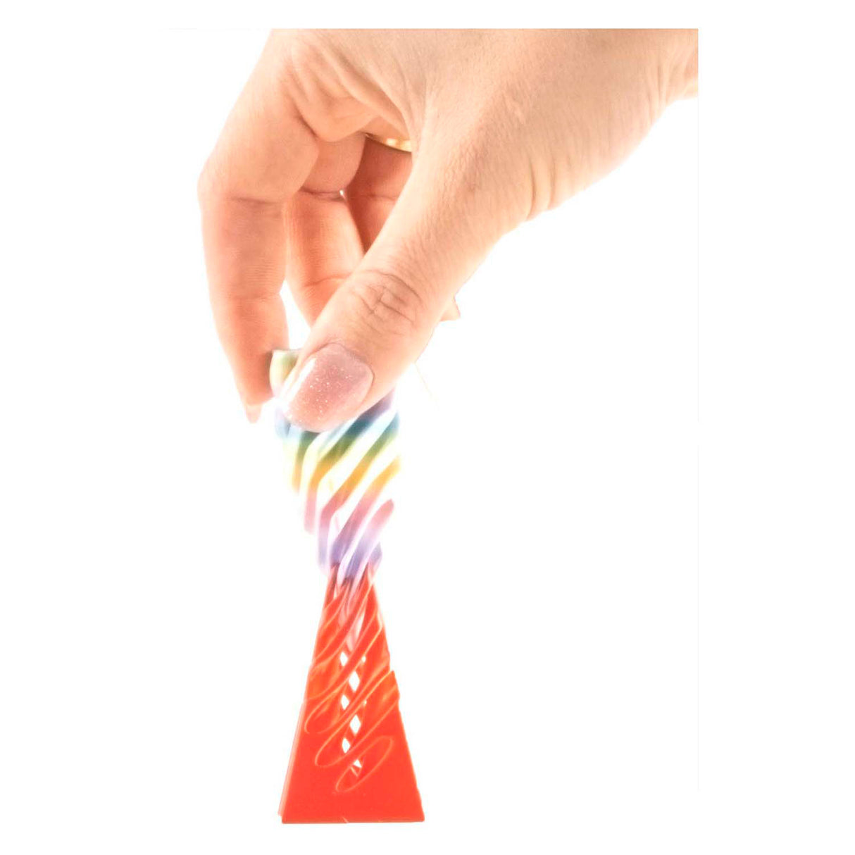 Jono jouets pyramide magique de tour de fidget 3D