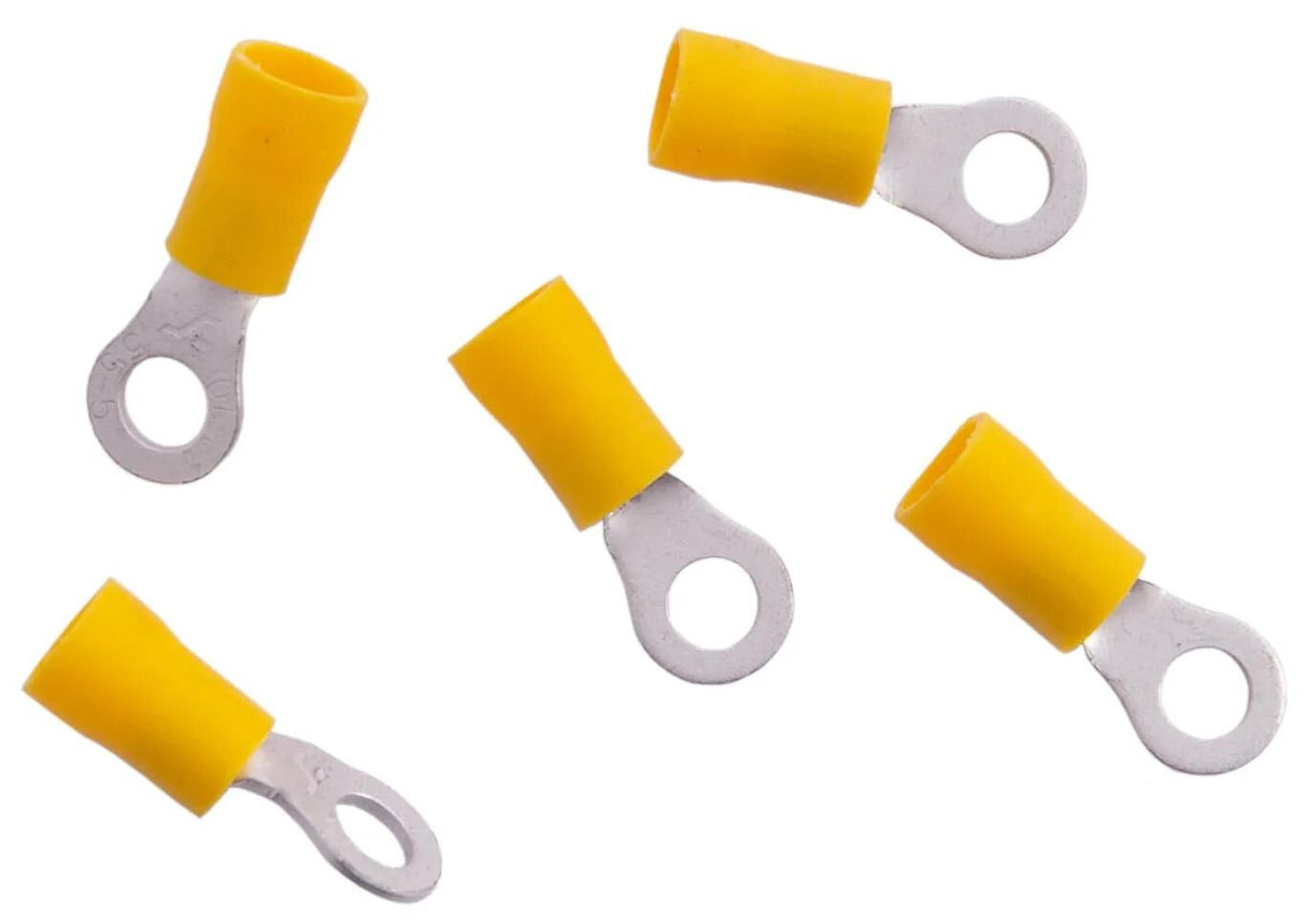 Connecteurs à anneau Dresselhaus, anneau en étain, 5 mm partiellement isolé, 4,0-