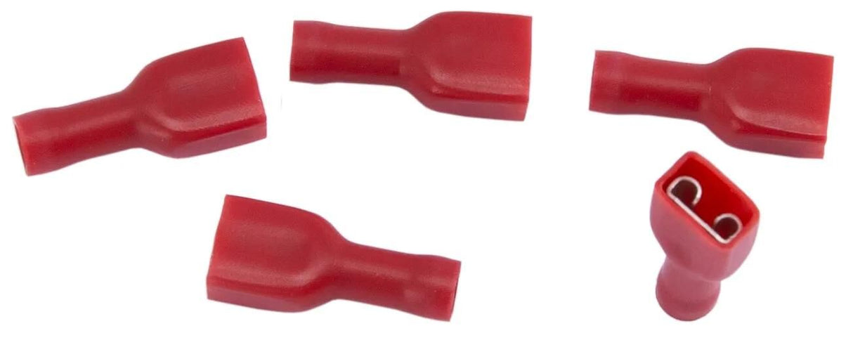 Sectionneurs femelles à fiche banane Hella, ins 6,3x0,8 mm 0,25-1,0 qmm