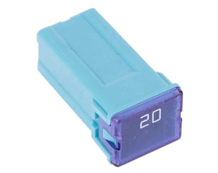 Dresselhaus pal fusible femelle (j) bloc fusible type j 20a femelle petit bleu clair