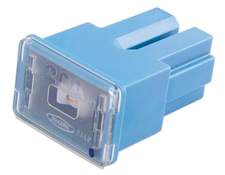 Dresselhaus pal fusible femelle (as) bloc fusible typas 20a femelle bleu clair