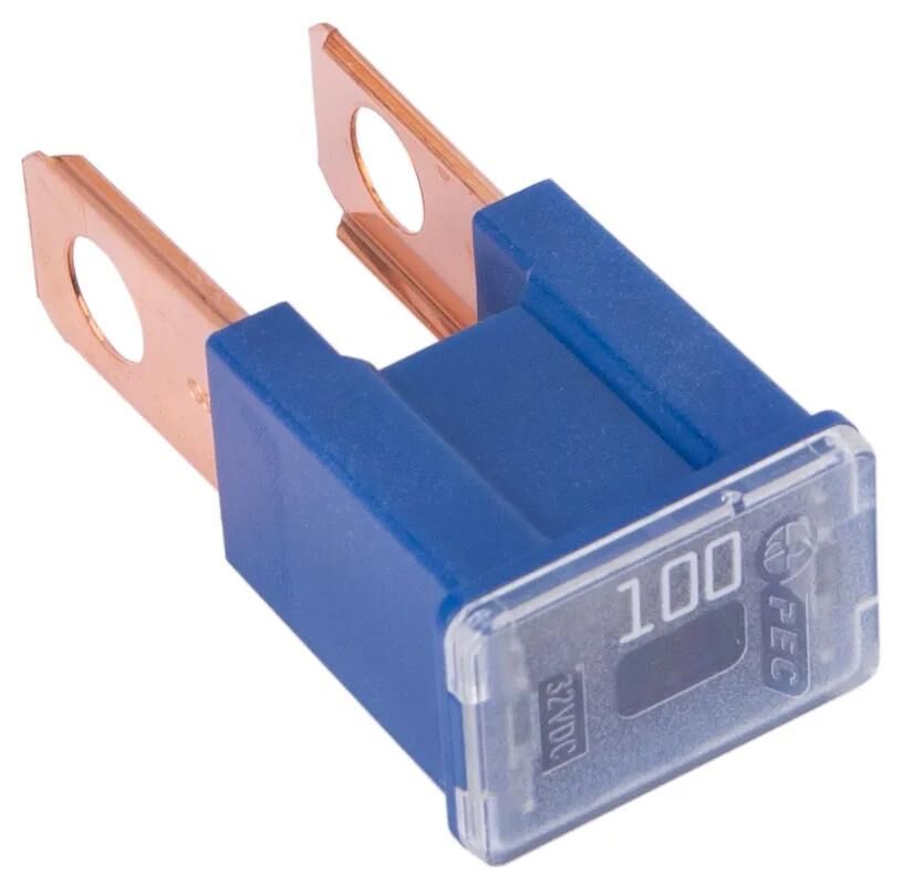 Dresselhaus pal fusible mâle (bt) bloc fusible typbt 100a mâle bleu