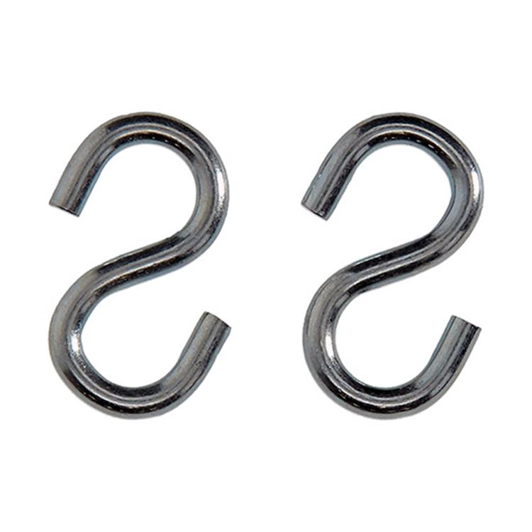 Mack 1008483 - 2 open s-haken 4,0 x 35mm verzinkt | 10 stuks
