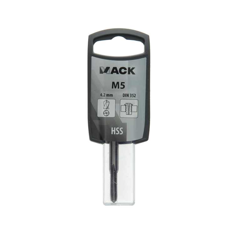 Mack 1018374 - draadsnij machinetap m5 | 3 stuks