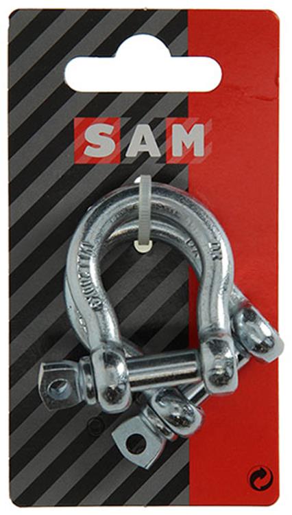 Mack 1008529 - 2 kelven ovaal 8mm verzinkt | 10 stuks