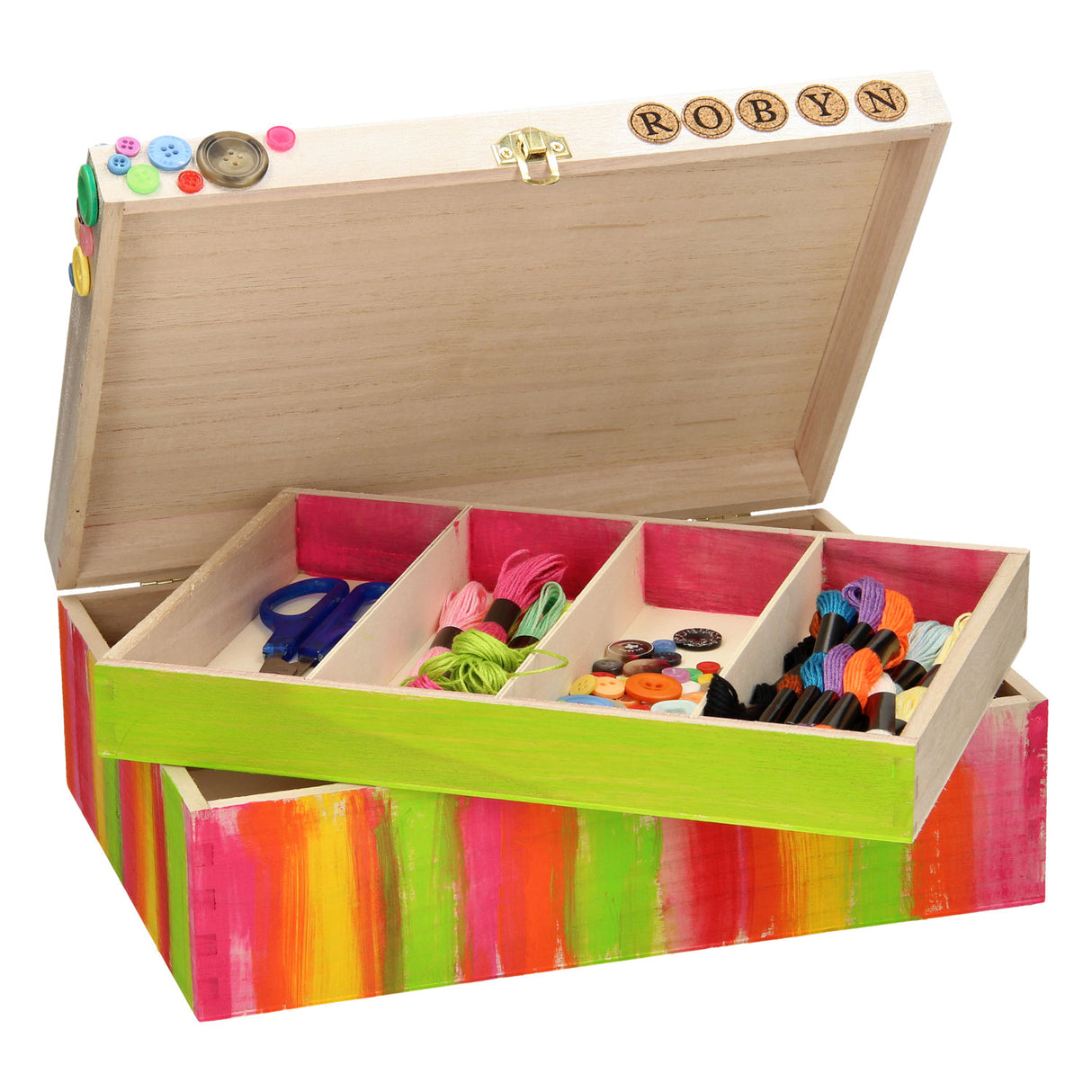 Playwood décore votre propre boîte à couture en bois