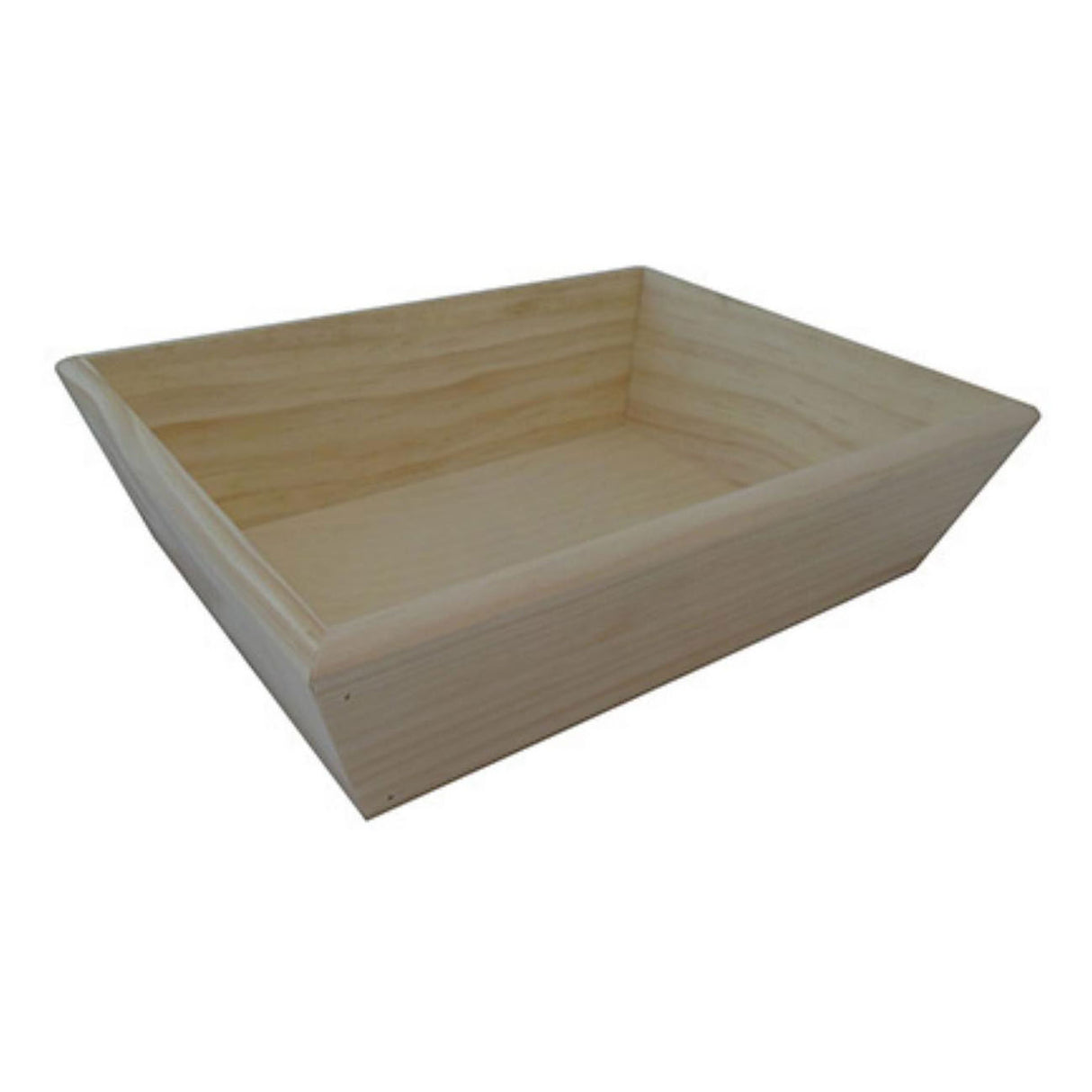 Coffret en bois Playwood pour jeu sensoriel - pin - 25x16,5 cm.