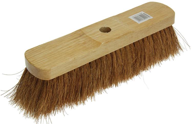 Brosse en bois de noix de coco Linea 32 cm | 2 pièces