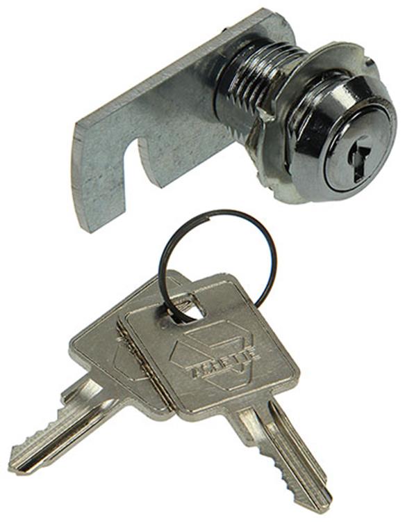 Mack 1013583 - 1 brievenkastslot verchroomd 22mm | 5 stuks
